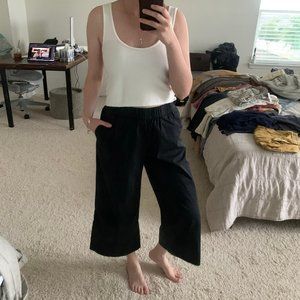 Everlane Cotton Poplin Culotte